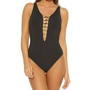 NWT Refuge brand Black Swimsuit for Women - Size Large